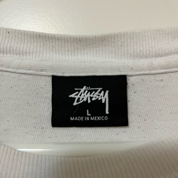 Stussy logo long sleeve t shirt - Picture 2 of 3